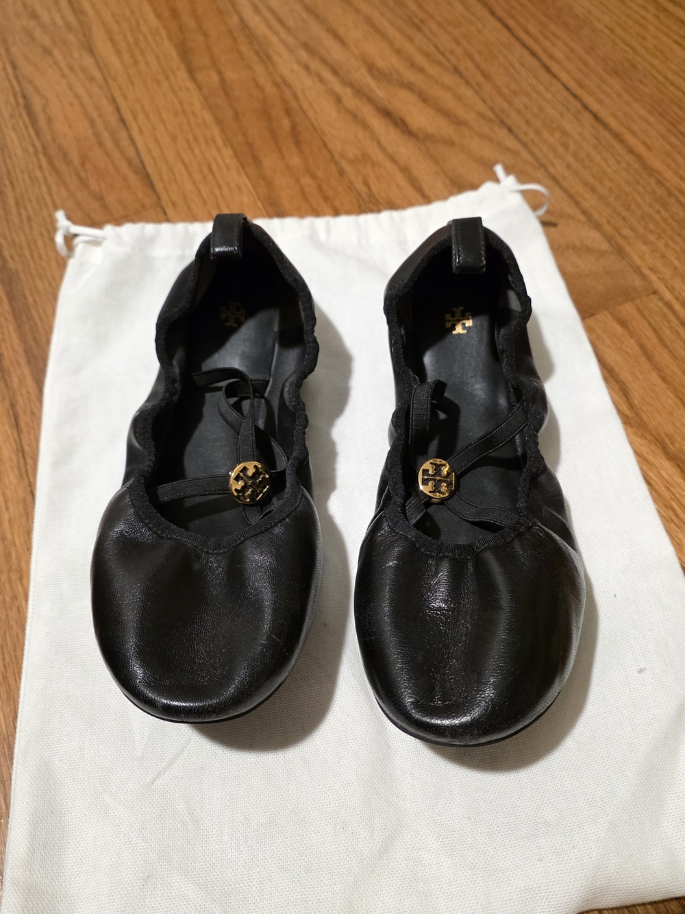 Tory Burch Soft Scrunch Ballet Flats